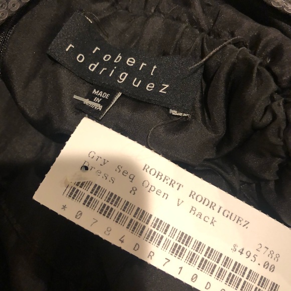 Robert Rodriguez... shimmering dress NWT - Picture 6 of 8